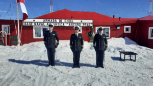 Armada realizó cambio de mando de la Base Naval Antártica