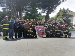 Bomba Barrio Arturo Prat ganó ejercicio general del Cuerpo de Bomberos