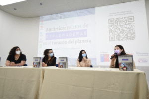 Presentan en INACH libro sobre exploradoras antárticas