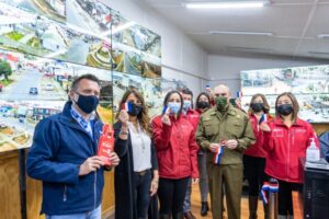 Instalaron quince cámaras de vigilancia nuevas en Punta Arenas