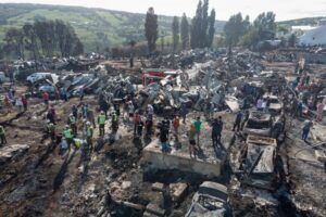 Gobierno confirma condonación de deudas de luz y agua a afectados por incendio