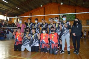 Mazzarello, Alemán y Selknam, los nuevos campeones de la Liga de Voleibol Regional de Menores en su temporada 2021