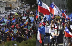 Comando regionales de Kast y Boric cerraron campañas con masivos actos públicos