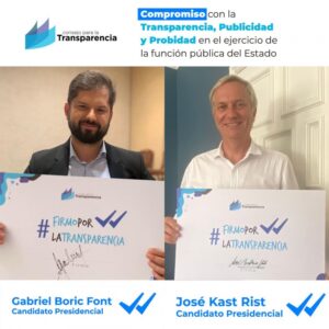 Candidatos presidenciales suscribieron compromiso por la transparencia