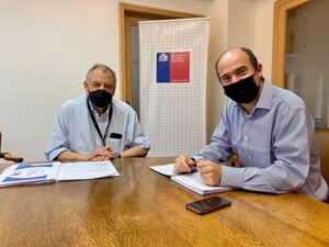 Seremi de Vivienda se reunió con el Subsecretario Guillermo Rolando para proyectar los desafíos del próximo año