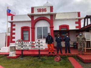 Comandante en jefe de la Tercera Zona Naval revistó lugares apartados