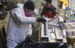 Millonaria destrucción de mercadería incautada