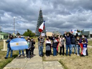 Chilenos y argentinos se manifiestan en protesta para que reabran las fronteras