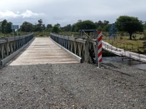 MOP concluye reposición del Puente Colgante Río Grande