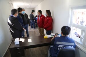 Intensos controles sanitarios se realizan en Paso Fronterizo en Monte Aymond