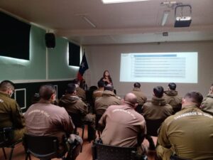 Subsecretaría de Prevención del Delito realizó capacitación a carabineros