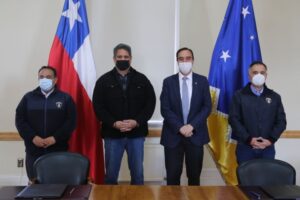 Firman convenio entre Gobierno Regional, Bomberos y ANEF
