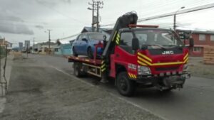 Carabineros sacó cinco autos de circulación