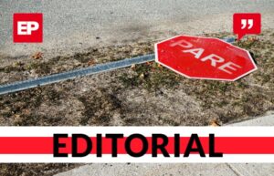 Daños en la vía pública y robos de señaléticas