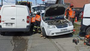 Tres adultos mayores lesionados en accidente de tránsito