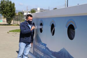 Municipio instala nuevo punto limpio en Plaza de los Dinosaurios