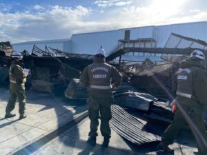 Incendio en Matadero Magallanes deja pérdidas de 100 millones de pesos
