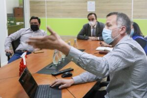 Gobernador Flies destacó logros de Frigorífico Marín