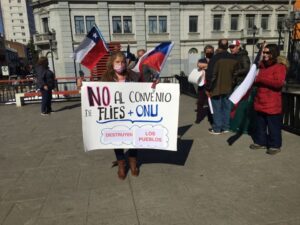 Magallánicos se manifiestan por crisis migratoria nacional
