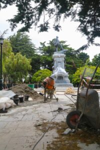 En septiembre terminarán obras de remodelación en Plaza Muñoz Gamero