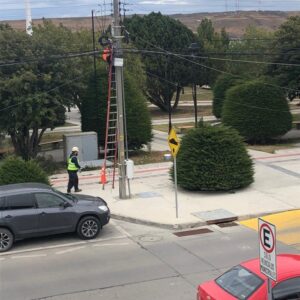 Alegría en Porvenir por llegada de fibra óptica domiciliaria