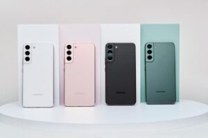 Samsung realizó el lanzamiento de su nueva categoría de celulares S22 y de los Tab S8