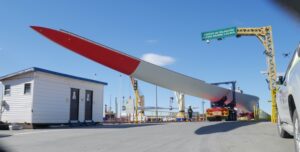 Llegó aerogenerador para planta demostrativa de HIF para hidrógeno verde