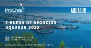 ProChile y Aquasur invitan a empresas acuícolas a participar de e-Rueda de Negocios