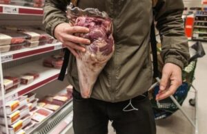 Detenido por sustraer 14 kilos de carne tendrá que pagar 95 mil a fundación