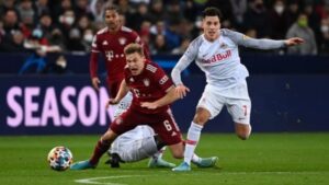 Bayern Munich empata en una de las últimas jugada  y evita una tremenda sorpresa ante el Salzburgo