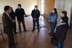 Destinarán dinero para reparar sede vecinal de Río Seco