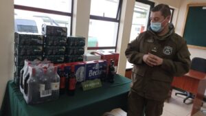 Incautan alcohol que se vendía ilegalmente en minimarket