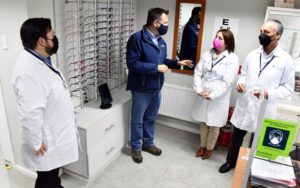 Comenzó la marcha blanca de la óptica comunal