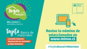 Más de 250 familias magallánicas beneficiadas con la Tarjeta Banco de Materiales del Minvu