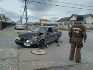 Un lesionado dejó colisión en calle Condell