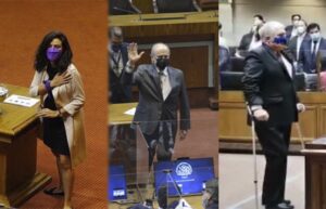 Javiera Morales, Christian Matheson y Alejandro Kusanovic asumieron en el Congreso por primera vez