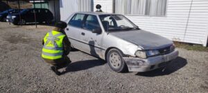 Carabineros atrapó a chofer que provocó grave accidente