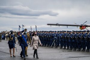 Autoridades participaron en ceremonia aniversario de la Fuerza Aérea de Chile