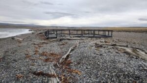 Sernapesca notifica a empresas acuícolas por contaminación de playa en isla Riesco