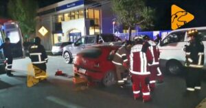 Un atrapado dejó violento accidente en Puerto Natales