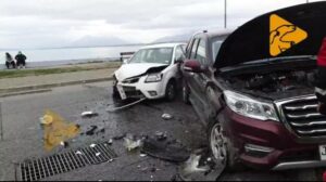 Dos lesionados dejó colisión en Puerto Natales