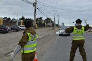 Carabineros realiza controles para que se respete el “no chat”