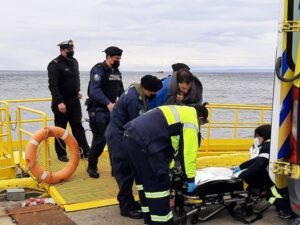 Rescatan a kayakista que sufrió asfixia por inmersión