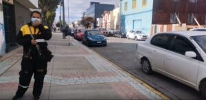 Cobradores de estacionamientos realizaron paro de advertencia por problemas con supervisora