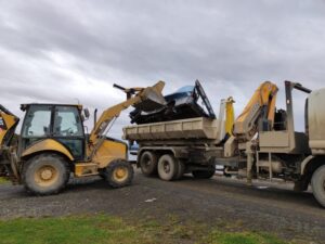 Retiro de chatarra en Seno Obstrucción
