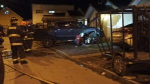 Rotura de medidor de gas movilizó a Bomberos y a Gasco