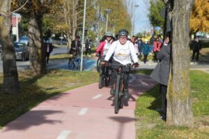 Inauguran 1.380 metros de ciclovía en Avenida España