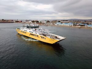 Hoy retorna a operaciones el ferry “Pathagon”, de Tabsa