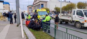 Hombre desnudo causó estragos en Avenida Costanera