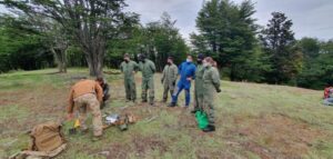 Grupo Aeronaval Sur realiza arduo entrenamiento ante eventuales rescates